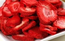 冻干草莓片图片