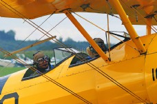 Oldtimer, 飞机, 起飞, 航空, 螺旋桨式飞机, 双层, 螺旋桨