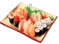 日式美食新鲜日式海鲜料理美食产品实物