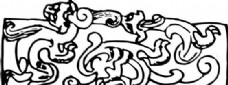 秦汉时代版画装饰画矢量AI格式1260