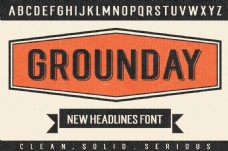 Grounday字体