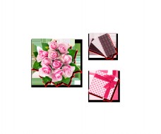 礼物装饰巧克力礼物玫瑰花情人节装饰素材