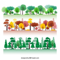 绿树季节性森林
