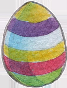 手绘彩蛋装饰素材