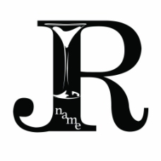 JR 字母logo设计