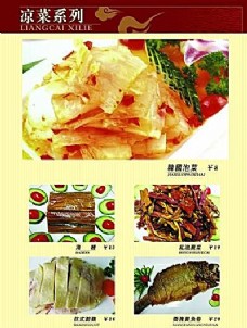 饮食冠华苑大酒店菜谱3食品餐饮菜单菜谱分层PSD