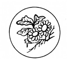 花鸟图案元明时代图案中国传统图案053