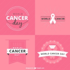 世界徽章世界癌症日粉色徽章包