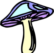 蘑菇 植物 图案 矢量 AI_0013