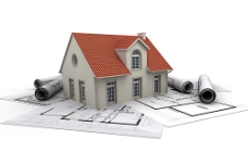 建筑模型别墅模型与建筑图纸