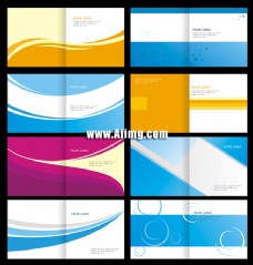 企业画册宣传册封面模板矢量素材