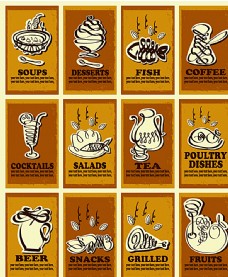 创意食物海报图片
