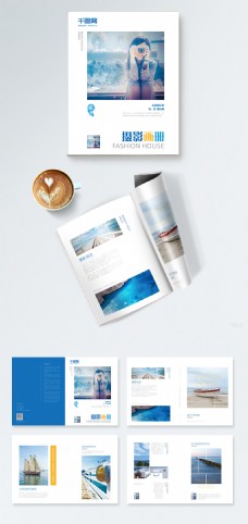 旅游摄影创意画册整套企业宣传画册旅游旅行摄影画册
