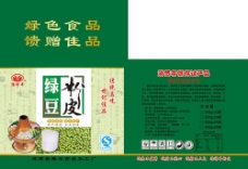 中国风设计绿豆粉皮传统食品包装设计psd素材