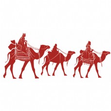 骆驼王子沙漠旅行者