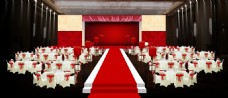 婚礼背景舞台展示图高清PSD素材免费下载