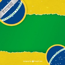 巴西国旗背景