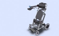 3D设计3d创意概念设计的轮椅jpg