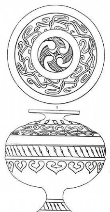 春秋战国图案青铜器图案中国传统图案087