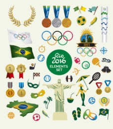rio2016奥运元素