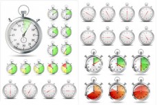 计时器设备矢量素材 AI