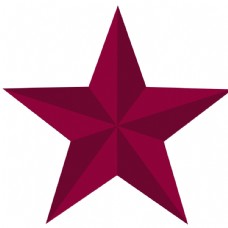 PSD格式文件立体五角星红色五角星星星图片