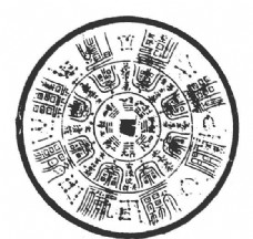 古代图案元明时代矢量版画古典图案矢量中华五千年AI源文件0060