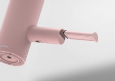 粉色3d模型的创意吹风机jpg