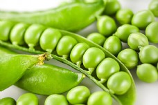 绿色蔬菜新鲜豌豆摄影