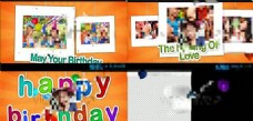 儿童生活一款生日庆祝活动儿童卡通模板