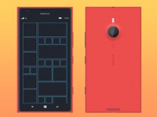 红黑诺基亚lumia1520样机模板素材