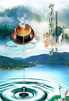 龙井 茶叶 饮料 分层PSD