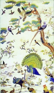 古代插图 鸟语花香 075