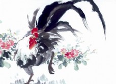 鸡十二生肖中国画0064