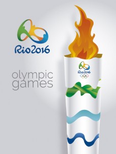 2016里约奥运火炬素材