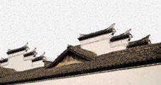中国风建筑屋檐背景