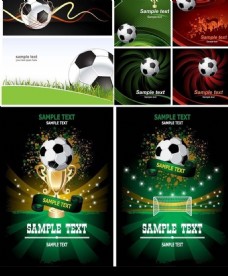 欧洲杯足球海报 足球海报设计