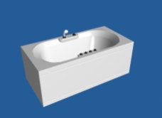 3DMAX尊贵大气浴缸模型
