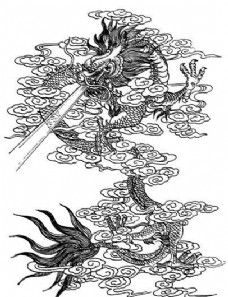 吉祥图纹龙纹图案吉祥图案中国传统图案231