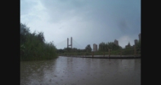 兰州银滩桥雨景延时拍摄