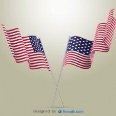 三维设计美国国旗