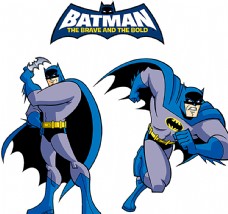 画册设计卡通蝙蝠侠矢量素材图片