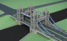 桥3D模型图片