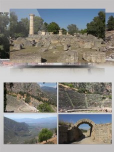 4K超清实拍希腊古迹宣传视频素材