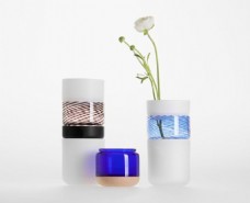 模块化组合式玻璃花瓶