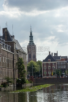 海牙建筑物城市荷兰