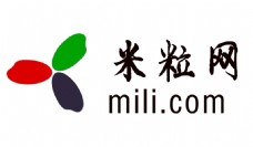 米粒logo设计