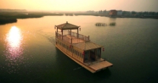 黄河木船图片