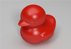 微笑的小黄鸭3D打印模型