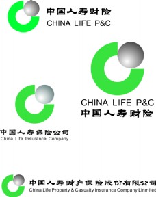 企业LOGO标志中国人寿财险标志